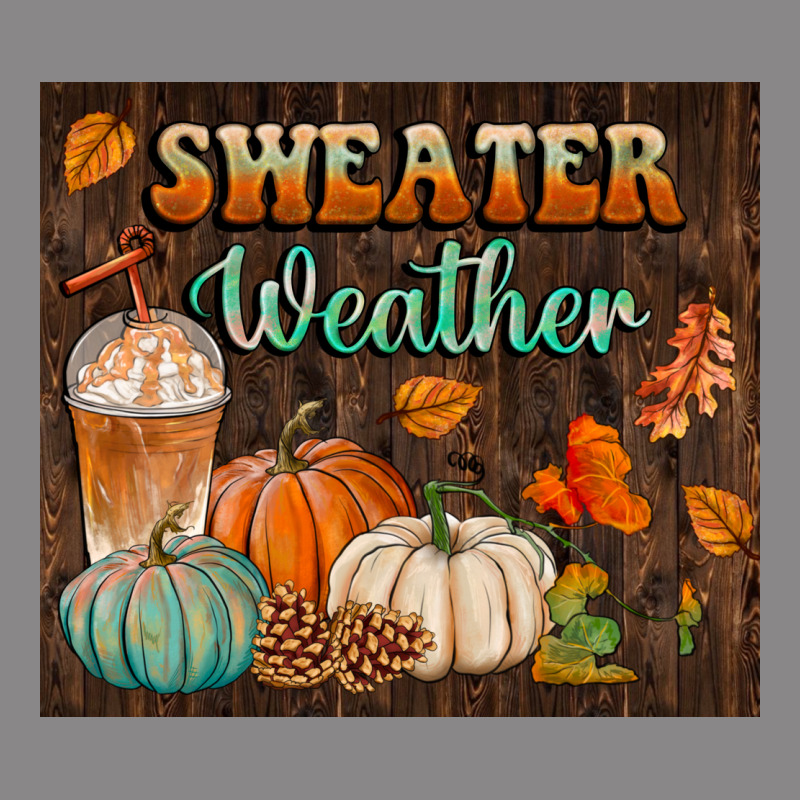 Sweater Weather Tumbler Vintage Tee by BundleAndBundleShop | Teevron