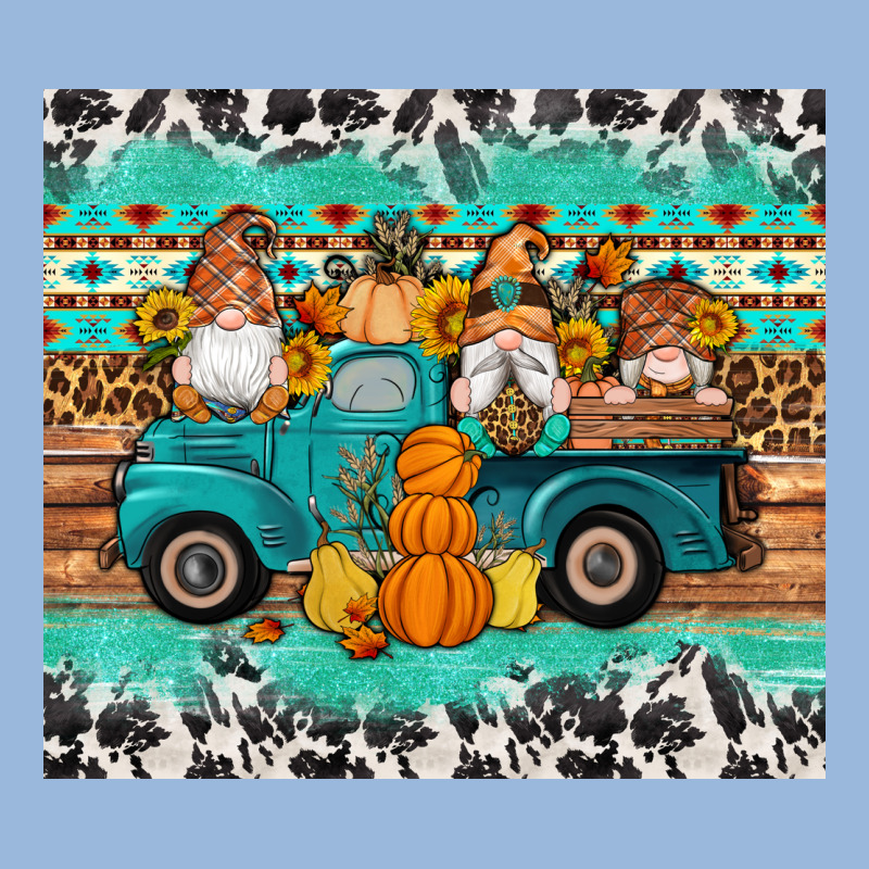 Western Fall Truck Gnomes Tumbler Premium Hoodie by Artiststas | Teevron