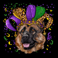 Mardi Gras Hat German Shepherd Urban Hoodie | Teevron