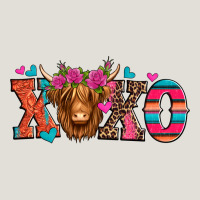 Xoxo Valentine's Day Highland Cow Heavy Core Tee | Teevron