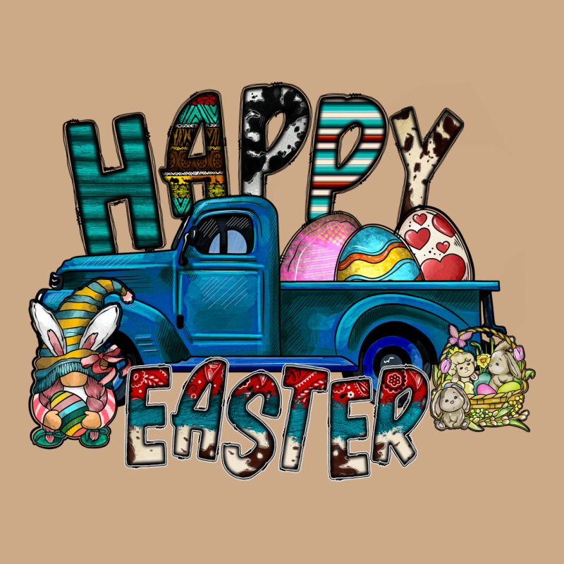 Happy Easter  Truck Vintage Hoodie by CowhideDigitalArt | Teevron