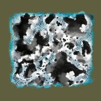 Cowhide Glitter Leather Background Vintage Tee | Teevron