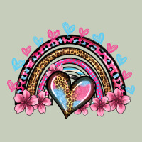 Valentine's Day Rainbow Heart Olivia Classic Tee | Teevron