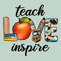 Teach Love Inspıre Zipper Hoodie | Teevron