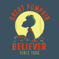 Peanuts, Great Pumpkin Believer Since 1966 Halloween Urban Heavy Tee | Teevron