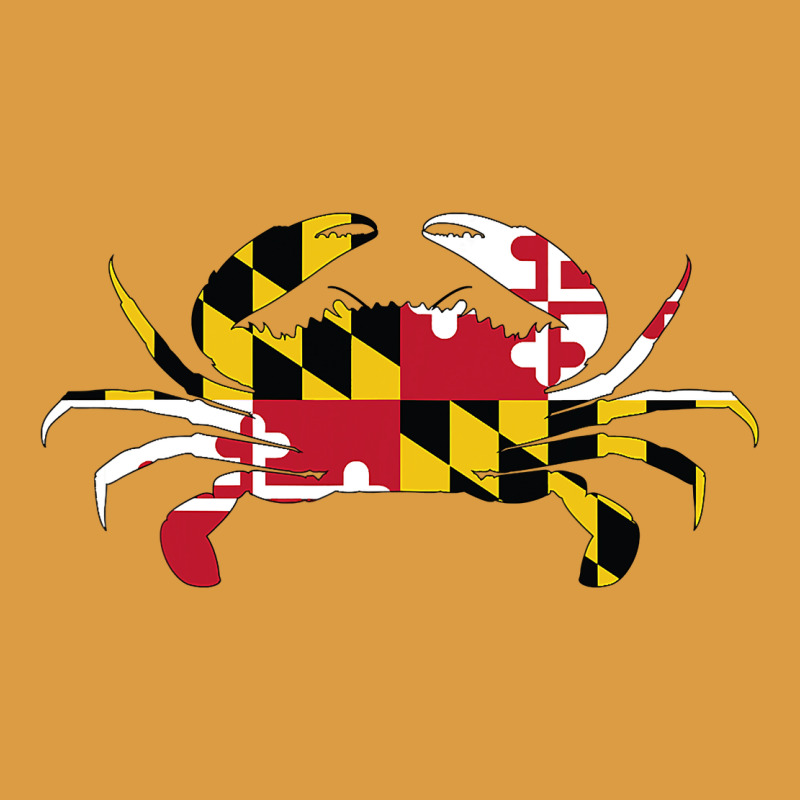 Maryland Crab State Pride Flag Urban Heavy Tee by maiPhamDesign | Teevron
