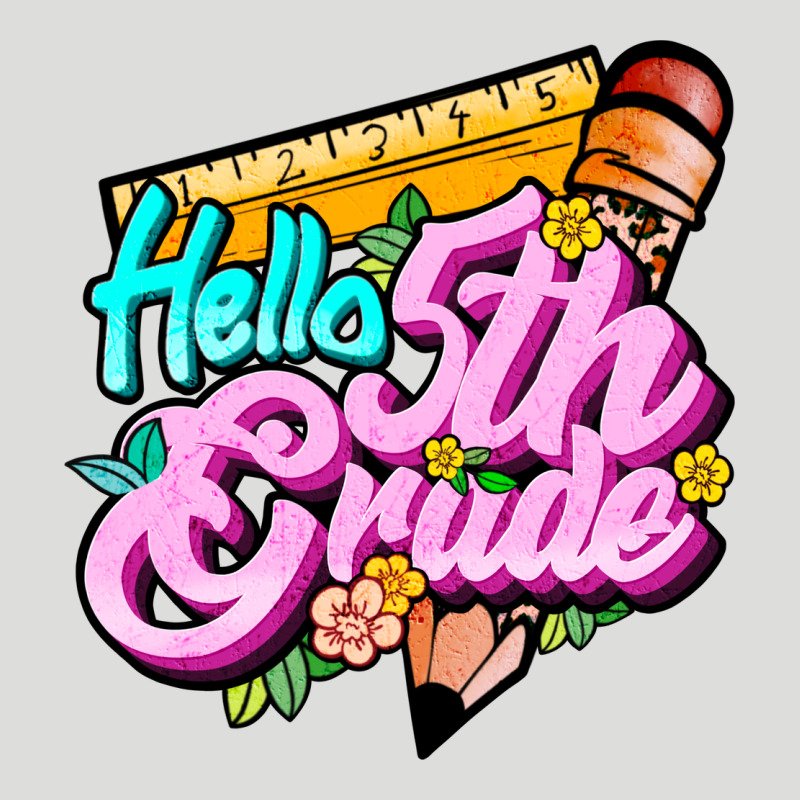 Hello 5th Grade Zipper Hoodie by JahusDesignShop | Teevron