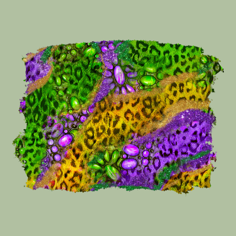 Leopard Gemstone Mardi Gras Urban Hoodie by RanaPortraitStore | Teevron