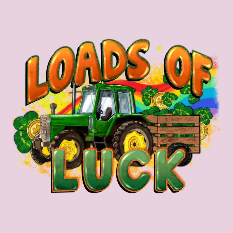 Loads Of Luck With Tractor St. Patricks Day Ladies Tee by FaDigitalArtStudio | Teevron