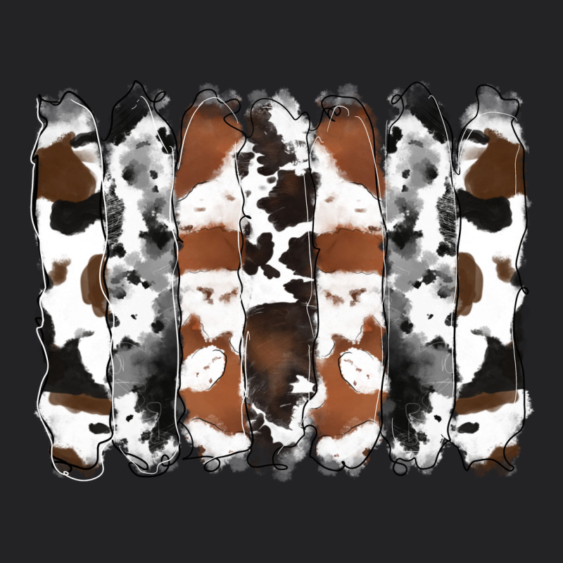 Cowhide Brushstrokes Vintage Tee by RanaPortraitStore | Teevron