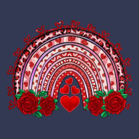 Valentines Day Rainbow With Roses Heavyweight Hoodie | Teevron