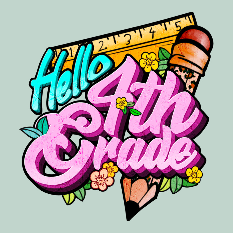 Hello 4th Grade Zipper Hoodie by JahusDesignShop | Teevron