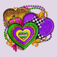 Mardi Gras Heart Olivia Classic Tee | Teevron