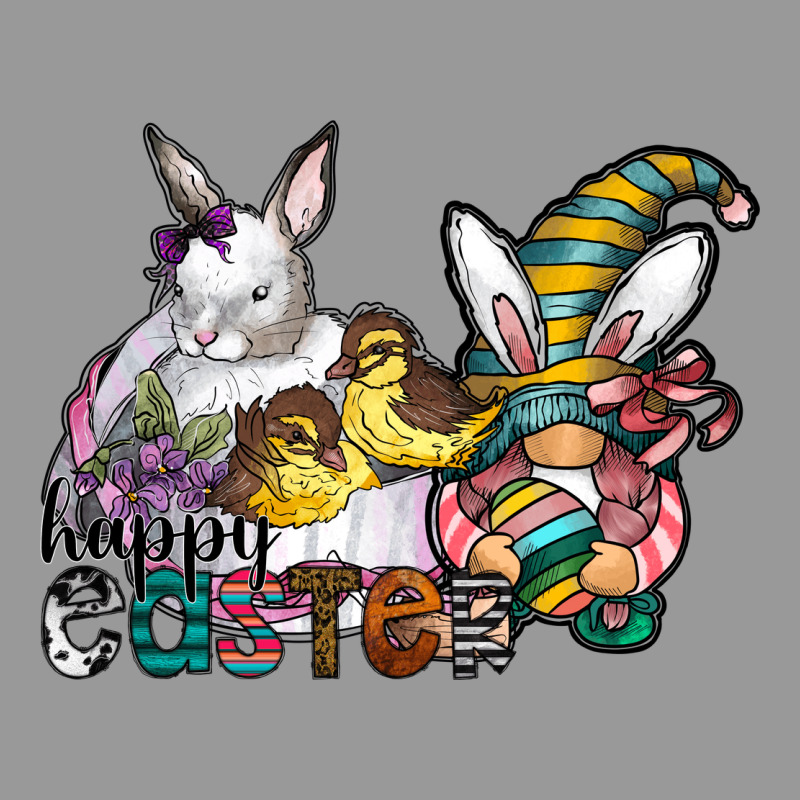 Happy Easter Vintage Hoodie by CowhideDigitalArt | Teevron