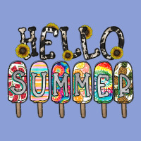 Name Vibrant Summer Greeting With Popsicles Long Sleeve Tee | Teevron