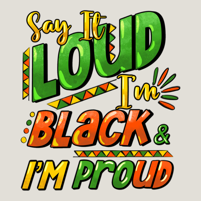Say It Loud I'm Black And I'm Proud Heavy Core Tee by HowdyJamesFarm | Teevron