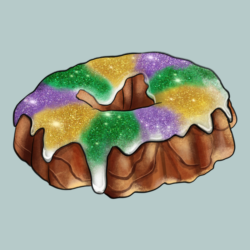 Mardi Gras King Cake Heavy Core Tee by RanaPortraitStore | Teevron