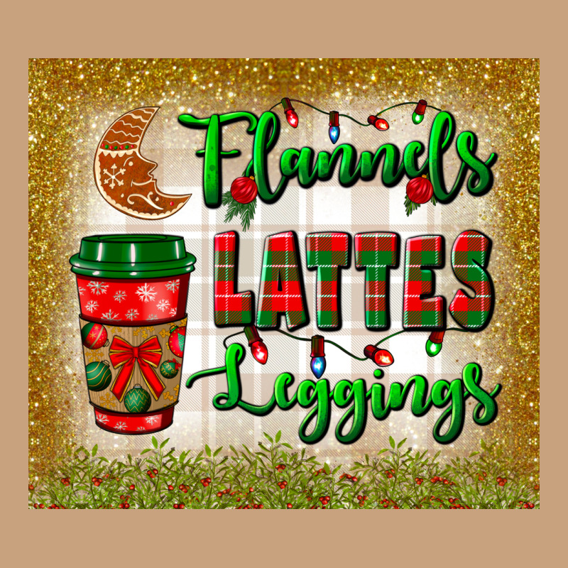 Flannels Lattes Leggings Tumbler Vintage Tee by BundleAndBundleShop | Teevron