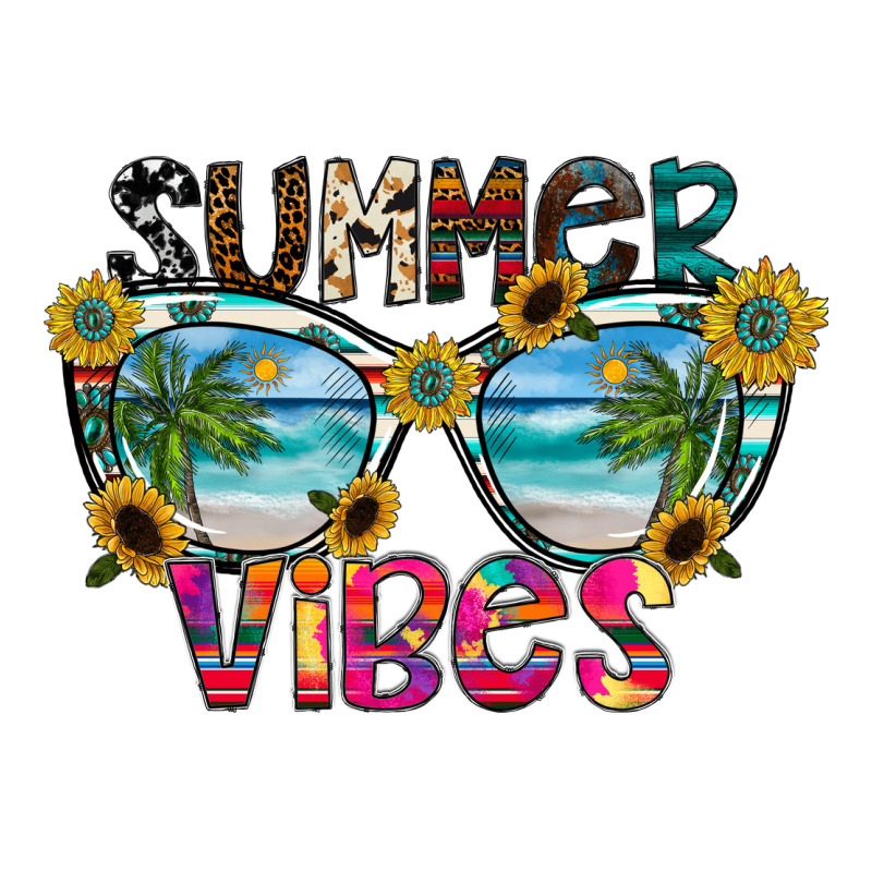 Summer Vibes Long Sleeve Tee by CowhideDigitalArt | Teevron