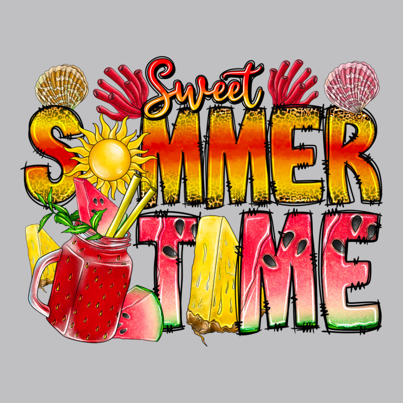 Sweet Summer Time Long Sleeve Tee by CowhideDigitalArt | Teevron