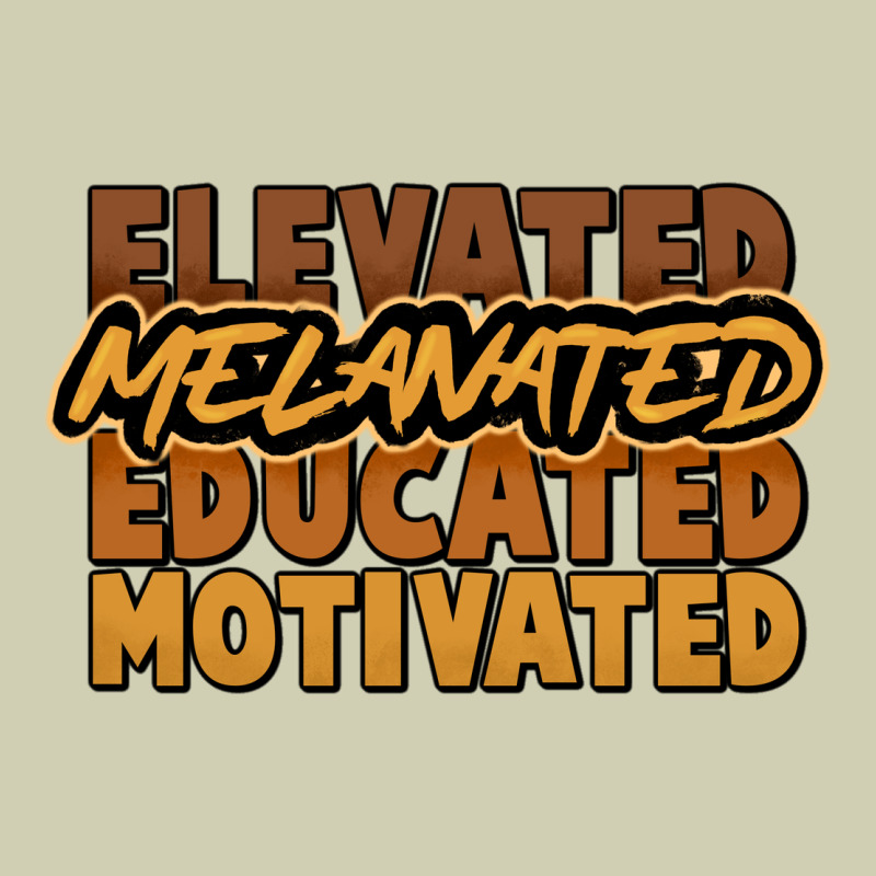 Elevated Melanated Educated Motivated Heavy Core Tee by HowdyJamesFarm | Teevron