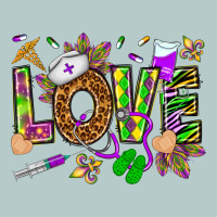 Mardi Gras Love Nurse Heavy Core Tee | Teevron
