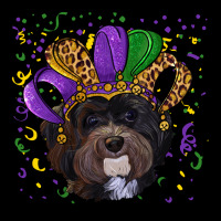 Mardi Gras Havanese Dog With Hat Heavy Core Tee | Teevron