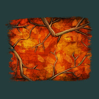 Orange Hunter Camouflage Pattern Brushstroke Classic Tee | Teevron