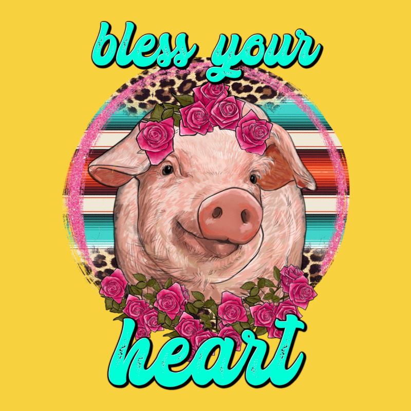 Bless Your Heart Pig Premium Sweatshirt by RanaPortraitStore | Teevron