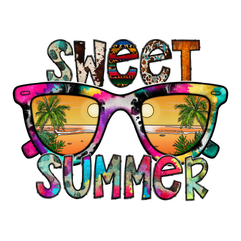 Sweet Summer Long Sleeve Tee by CowhideDigitalArt | Teevron