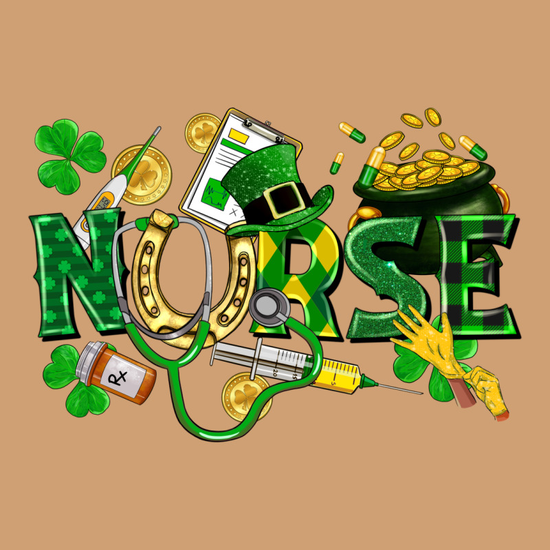 Nurse St Patrick Vintage Tee by FaDigitalArtStudio | Teevron