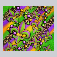 Mardi Gras Carnival Fleur De Lis Urban Hoodie | Teevron