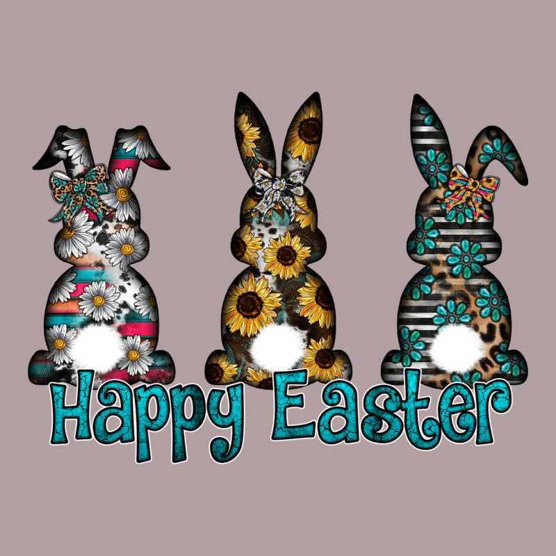 Happy Easter Vintage Hoodie by CowhideDigitalArt | Teevron