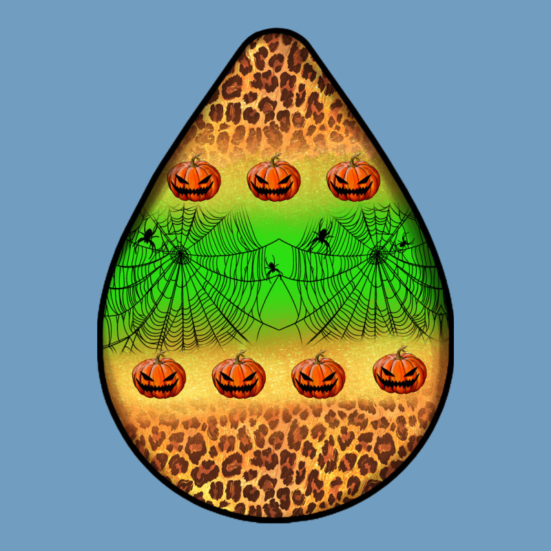 Halloween Pumpkin Teardrop Urban Heavy Tee by BundleAndBundleShop | Teevron