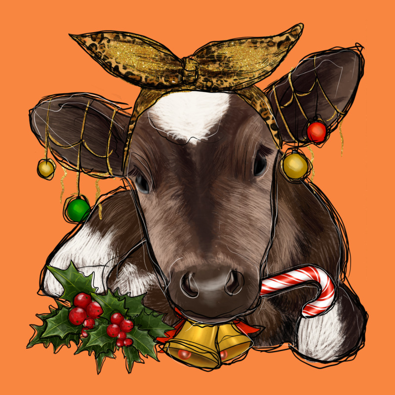 Christmas Baby Cow Premium Sweatshirt by RanaPortraitStore | Teevron