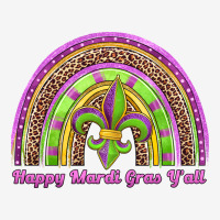 Happy Mardi Gras Y'all Rainbow Urban Hoodie | Teevron
