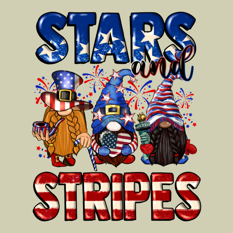 Stars And Stripes Gnomes 4th Of July Heavy Core Tee by CowGirlArtShop | Teevron