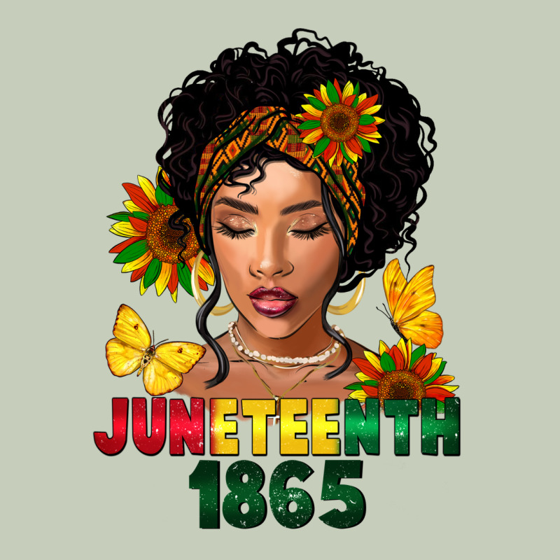 Juneteenth 1865 Black Woman Ladies Tee by FaDigitalArtStudio | Teevron