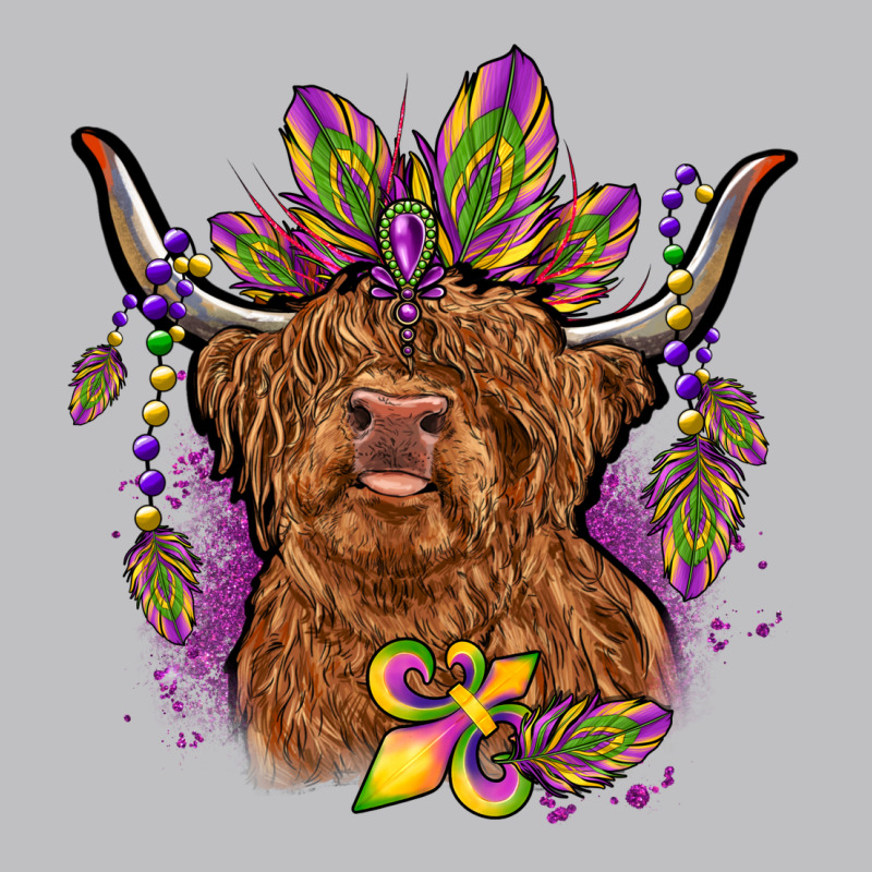 Mardi Gras Cow Classic Tee by OliviaCreatesArt | Teevron