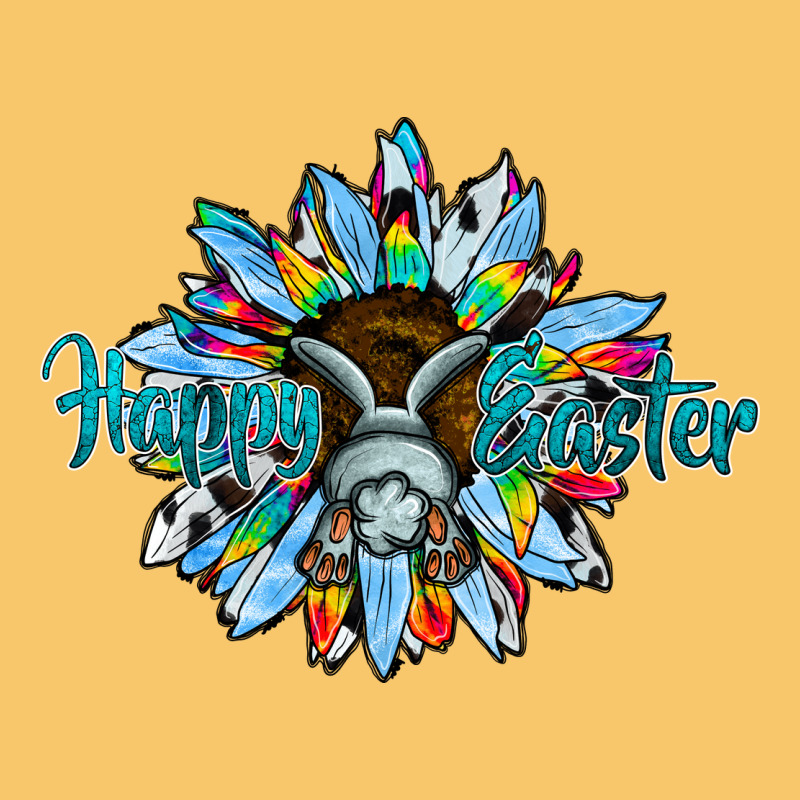 Happy Easter Sunflower Vintage Hoodie by CowhideDigitalArt | Teevron