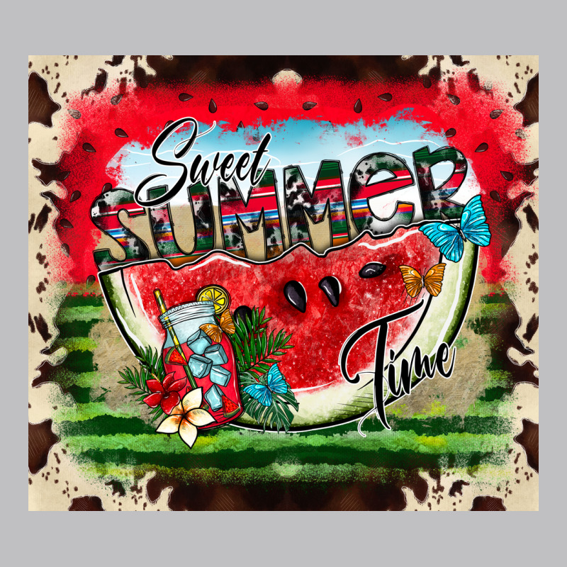 Sweet Summer Time Long Sleeve Tee by CowhideDigitalArt | Teevron