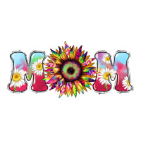 Tie dye sunflower Mom Mother's Day | Teevron