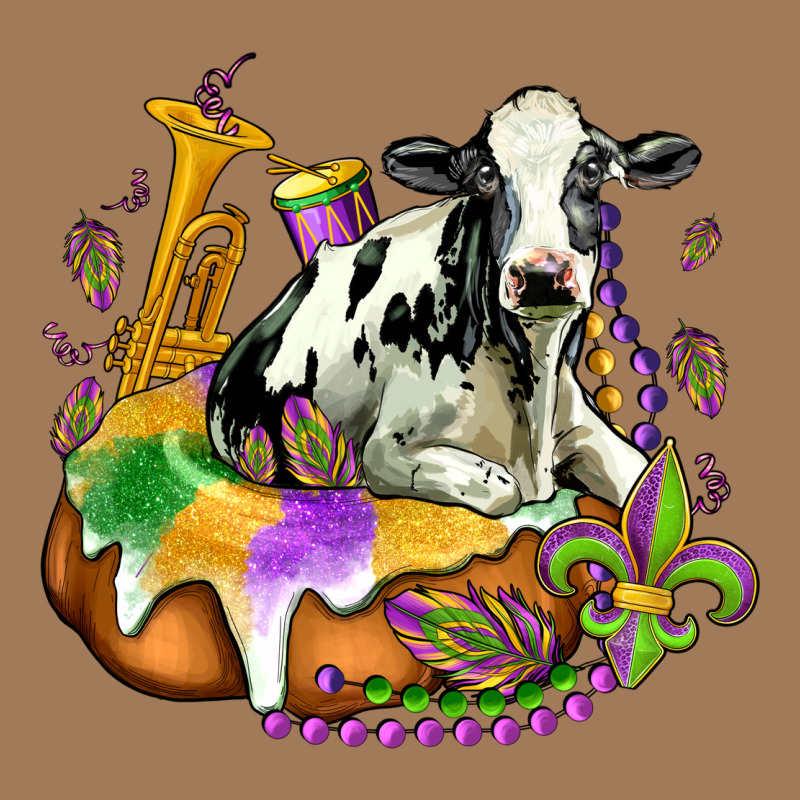 Holstein Mardi Gras Classic Tee by OliviaCreatesArt | Teevron