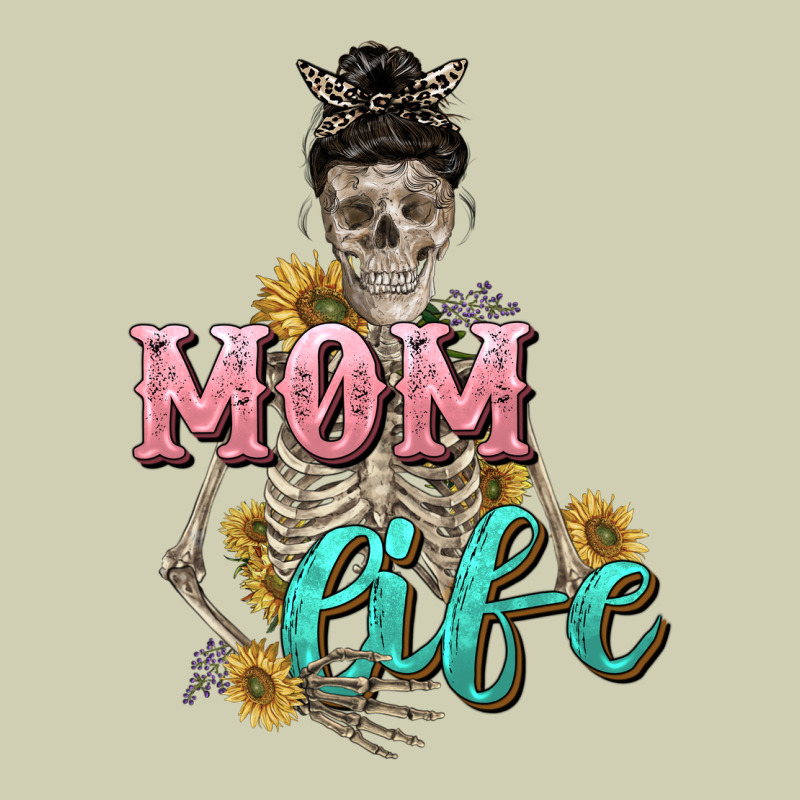 Mom Life With Skull Mother's Day Heavy Core Tee by CowGirlArtShop | Teevron