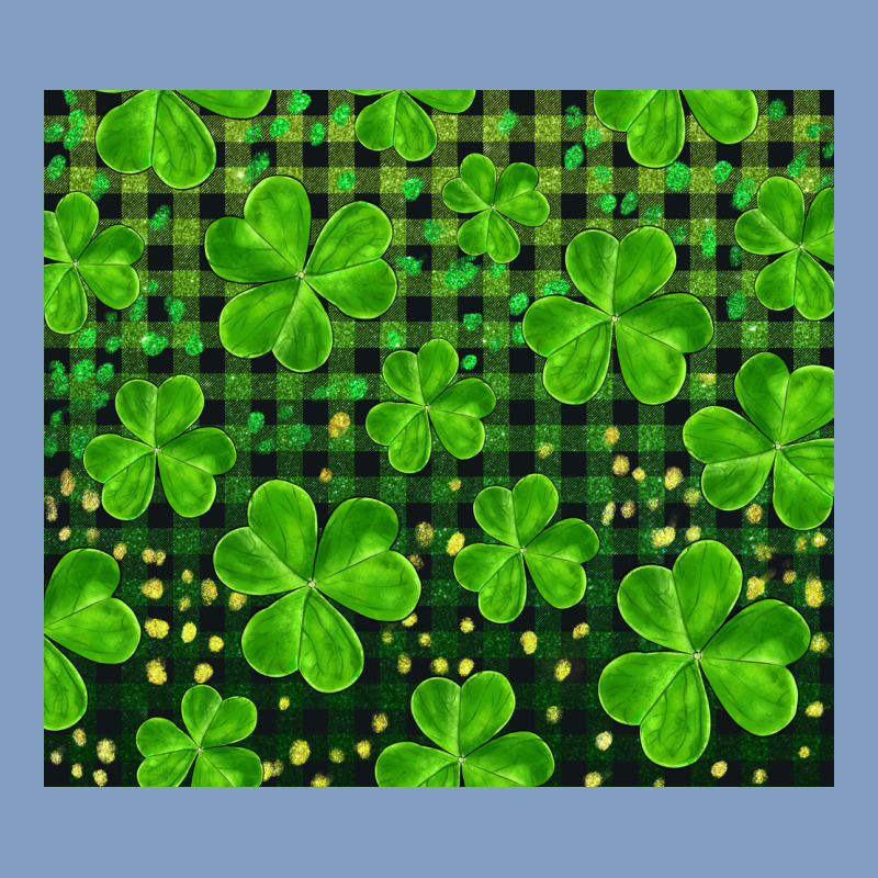 Saint Patricks Day Shamrock And Plaid Urban Hoodie by RanaPortraitStore | Teevron