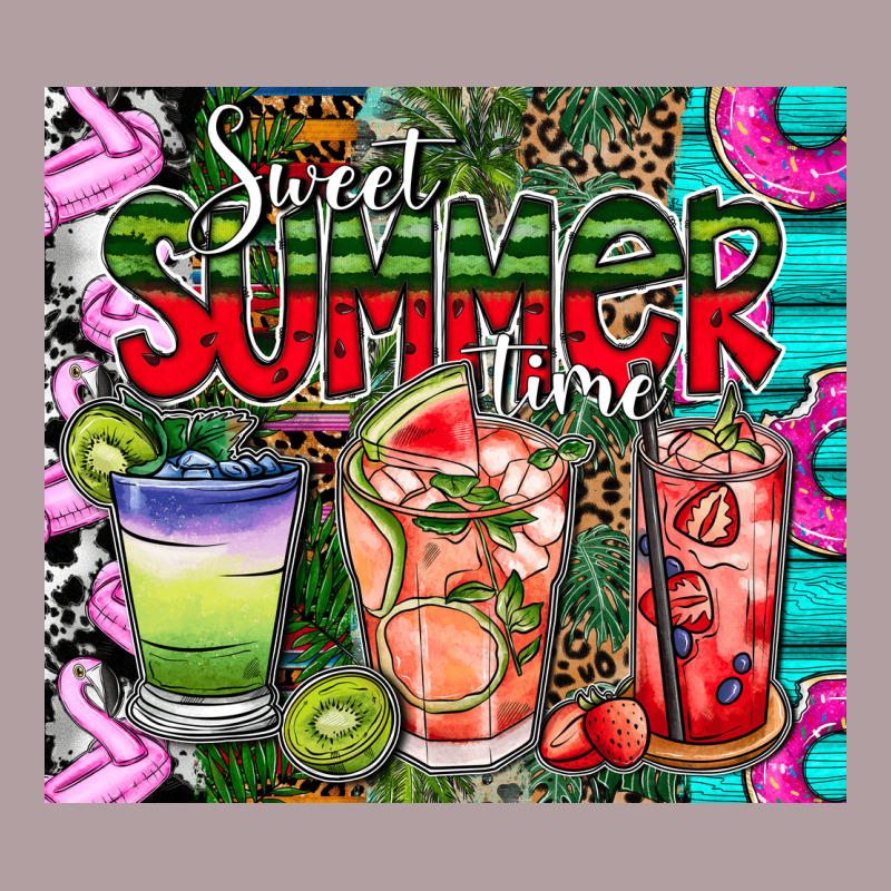 Summer Time Vintage Hoodie by CowhideDigitalArt | Teevron