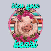 Bless Your Heart Pig Heavyweight Hoodie | Teevron