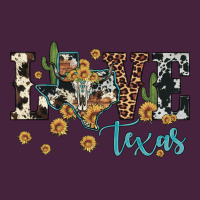 Love Texas Map Sunflower Cactus Cowhide Leopard Classic Tee | Teevron