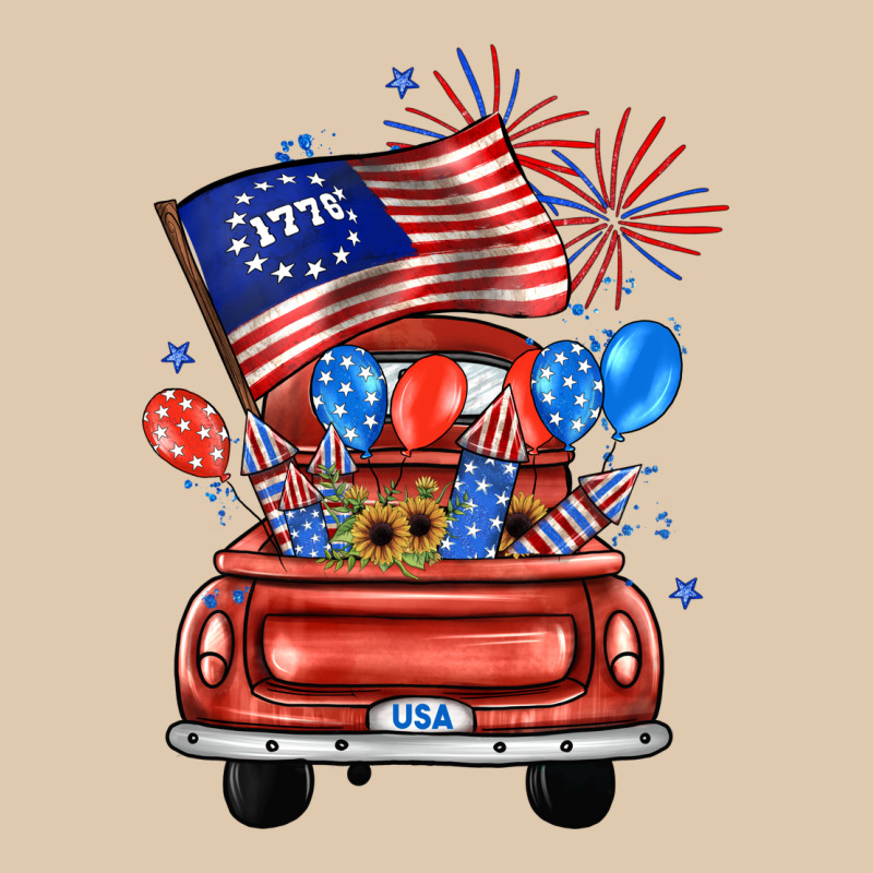 Farm Truck,america Flag Heavyweight Sweatshirt by JahusDesignShop | Teevron