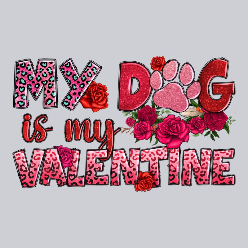 My Dog Is My Valentine Classic Tee by OliviaCreatesArt | Teevron